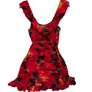Aloha Mo'i Dress Girls 14 Floral Sleeveless Sundress Made in Hawaii Vintage
